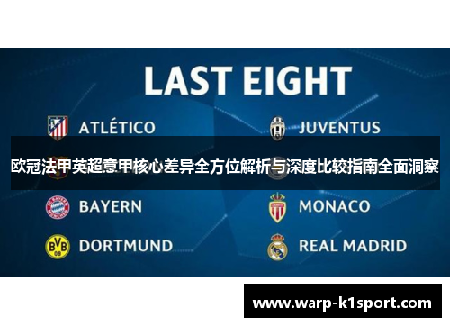 欧冠法甲英超意甲核心差异全方位解析与深度比较指南全面洞察